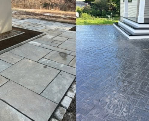 Bluestone VS Brick for Walkays